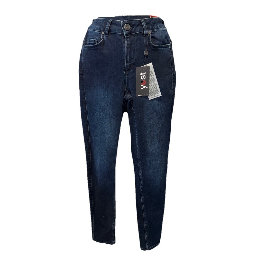 NEW Yest Joy Push Up Slim Stretch Fit Jeans Women's Size‎ 6 Blue Pockets